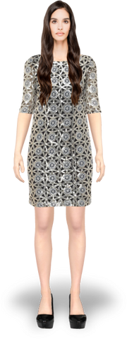 SEQUIN BODYCON DRESS