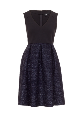 BONDED SKATER DRESS